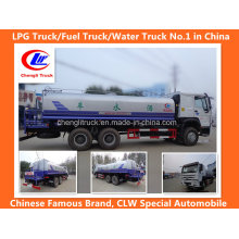 Sinotruk HOWO Disel Combustível 6X4 Caminhão de água Caminhão de tanque de água Caminhão de água Sprilkling